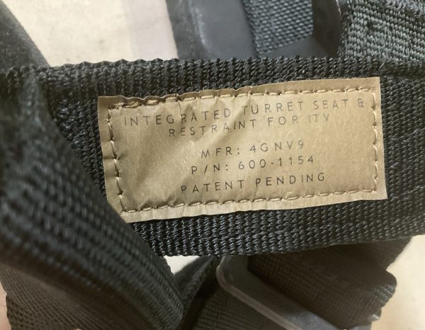 Integrated Turret Seats & Restraints for M1161 & M1163 Growler