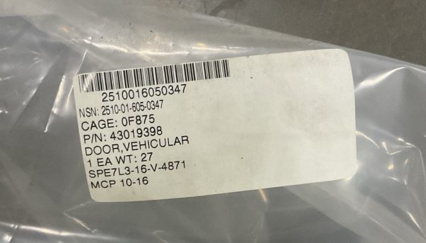 for M1161 and M1163 Growler