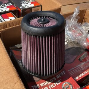 K&N High Flow Air Filters with Clamps for M1161 and M1163 Growler